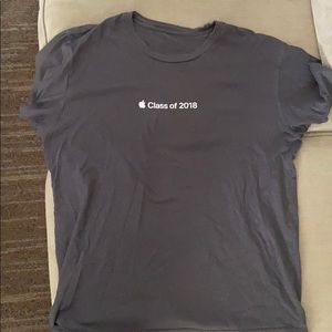 Size medium grey Apple t shirt
